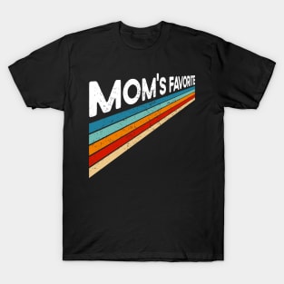 Mom's Favorite Retro Vintage T-Shirt